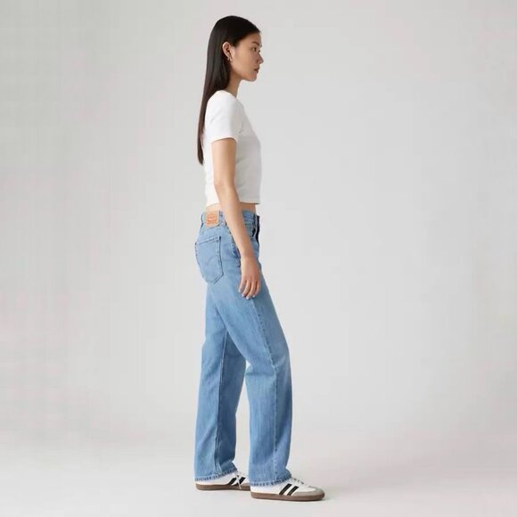 Levi's Low Pro Straight Jeans - Picture 4 of 8